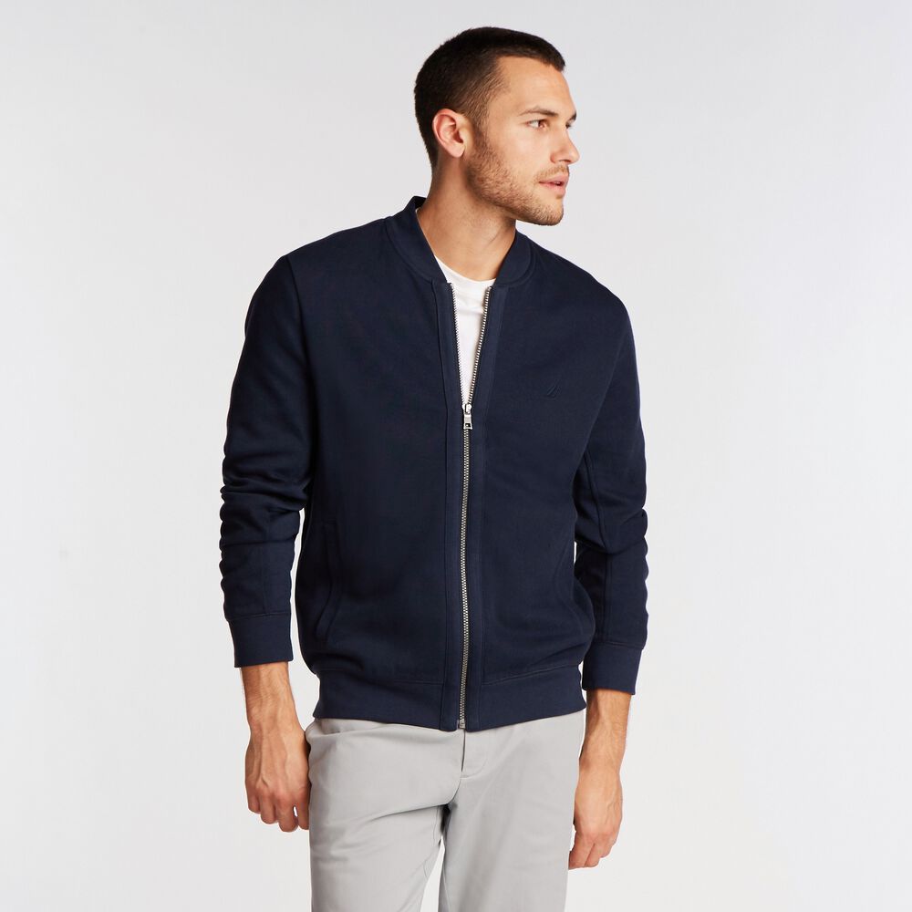 BIG & TALL BRAND ICON BOMBER,Navy,large