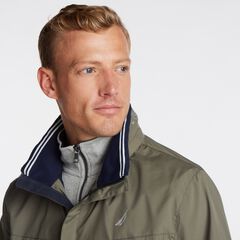 Classic Bomber With Packable Hood,Hillside Olive,large