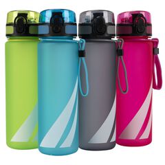 BRAND ICON OPAQUE LOCK TOP WATER BOTTLE,Nautica Red/Orange,large