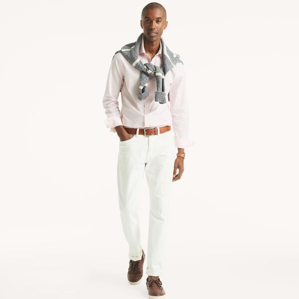 Slim Fit Wrinkle-Resistant Plaid Wear To Work Shirt