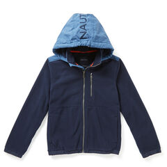 Toddler Boys' Hooded Fleece (2T-3T),Aquadream,large