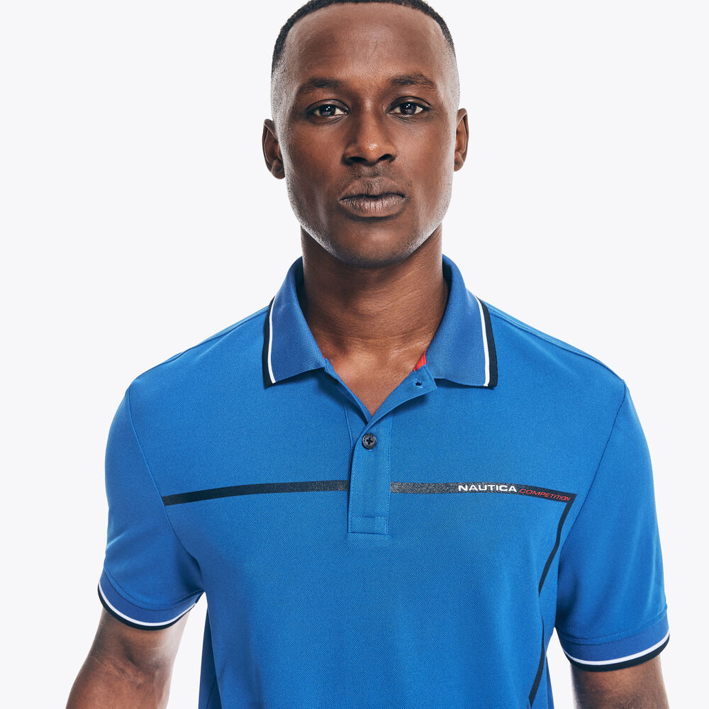 COMPETITION CLASSIC FIT POLO,Bright Cobalt,large