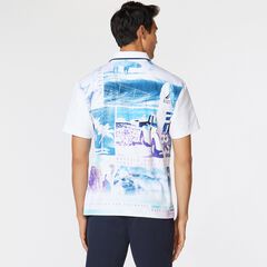 SURF CLUB GRAPHIC POLO,Bright White,large