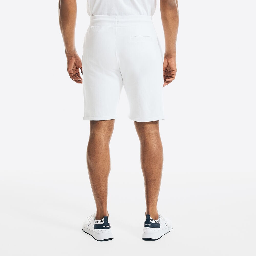 COMPETITION LOGO FLEECE SHORT,Bright White,large
