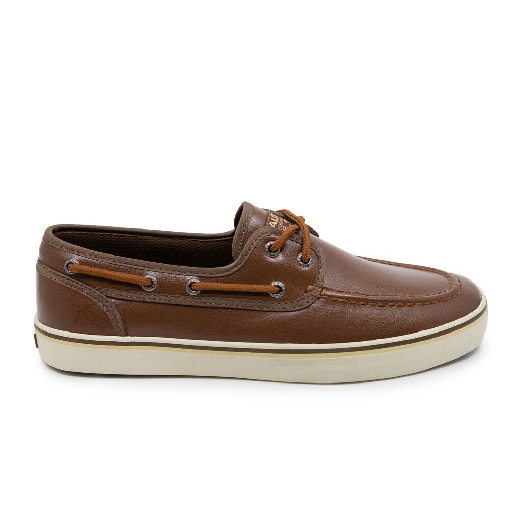 BRAND ICON BOAT SHOE,Military Tan,large