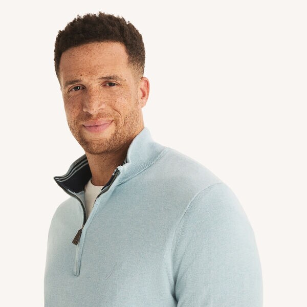 Big & Tall Performance Quarter-Zip Sweater