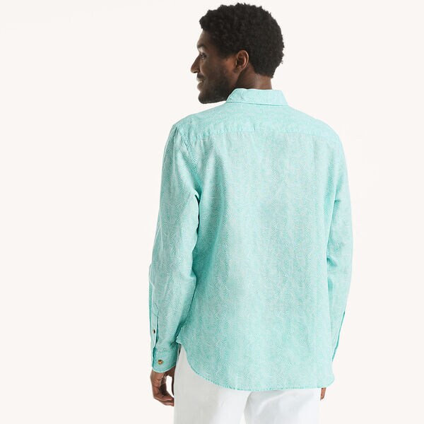 Printed Linen Shirt