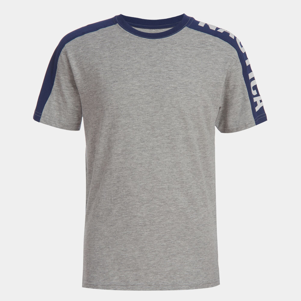 LITTLE BOYS' POWELL LOGO SLEEVE TEE (4-7),Grey Heather,large
