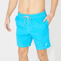 8" BIG & TALL SWIM TRUNKS,Hawaiian Ocean,large