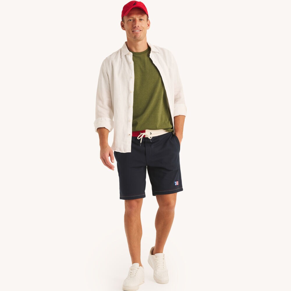 9" Colorblock Short,Stellar Blue Heather,large