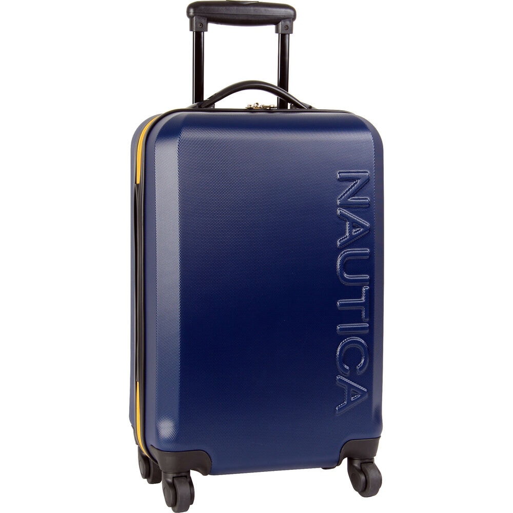 Ahoy Hardside 20" Rolling Carry-On Luggage,Navy,large