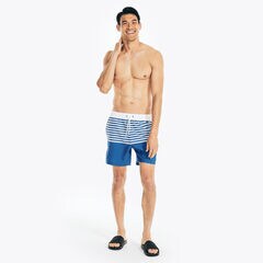 NAVTECH SUSTAINABLY CRAFTED 6" PRINTED SWIM,True Navy,large