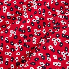 NAUTICA JEANS CO. FLORAL PRINT TANK DRESS,Tomales Red,large