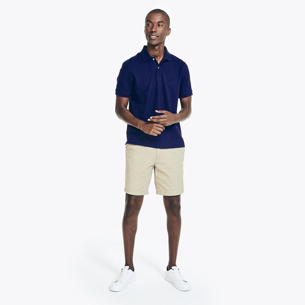 SUSTAINABLY CRAFTED DECK POLO,Blue Depths,large