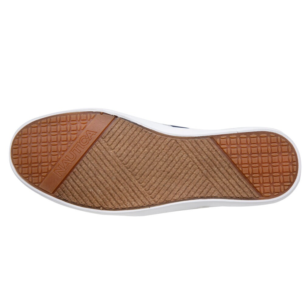 STRIPED SLIP-ON SNEAKER,Antique White Wash,large