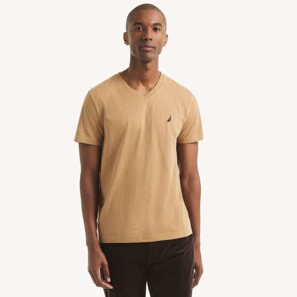 Heather V-Neck T-Shirt