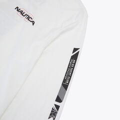 BIG & TALL SUSTAINABLY CRAFTED COMPETITION GRAPHIC LONG-SLEEVE T-SHIRT,Bright White,large