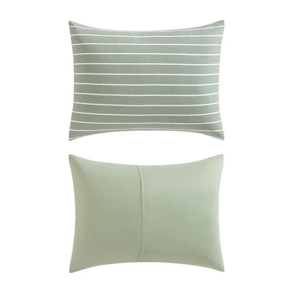 Park Stripe Green Full/Queen Comforter Set
