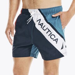6" COLORBLOCK QUICK-DRY SWIM,Navy,large