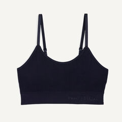 Recycled Seamless Bralette, 3-Pack,Bow Burgundy,large