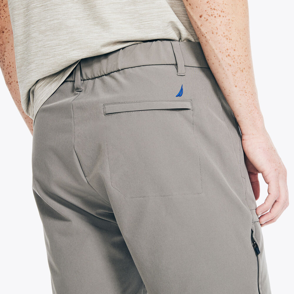 NAVTECH 8.5" UTILITY SHORT,Pewter Grey,large