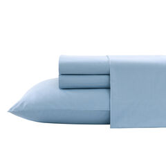Solid Blue Twin Sheet Set,Sea Mist,large