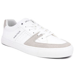 Logo Lace-Up Sneaker,Bright White,large