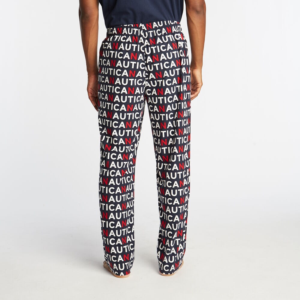 COZY FLEECE SLEEP PANT,Navy,large