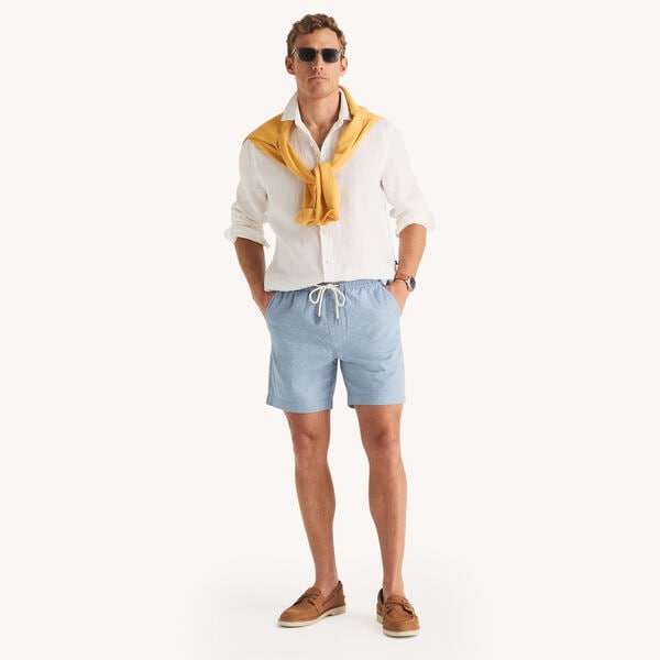 7" Printed Pull-On Short
