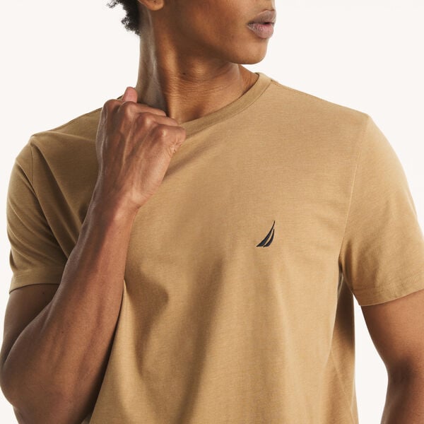 Heather Crewneck Deck T-Shirt