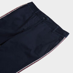 SIDE STRIPE CHINO PANTS,Stellar Blue Heather,large