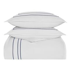 ALDEN SOLID FULL/QUEEN DUVET COVER SET,Snow White,large