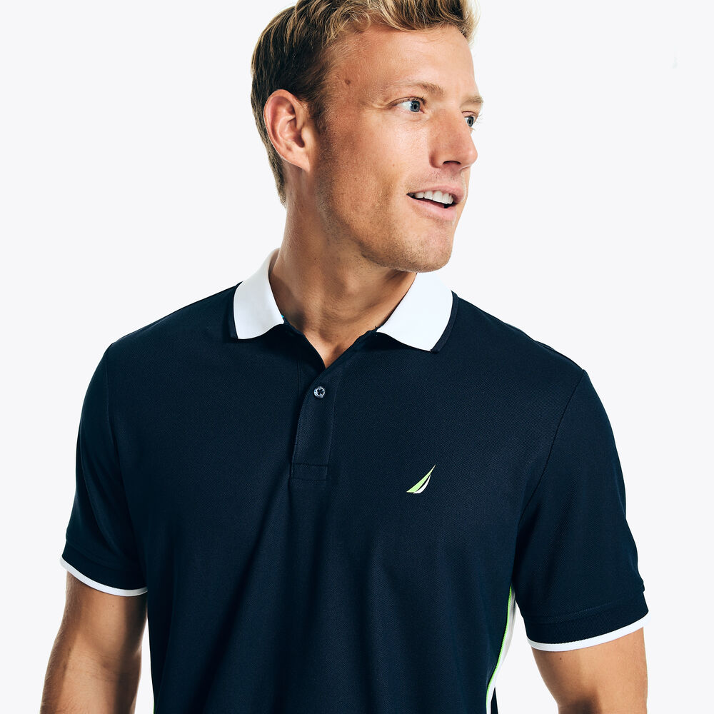 NAVTECH SUSTAINABLY CRAFTED CLASSIC FIT POLO,Navy,large