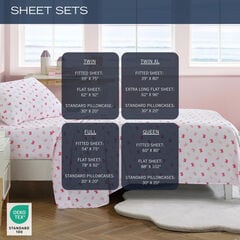 Branson Sharks Navy Twin Sheet Set,Bali Bliss,large