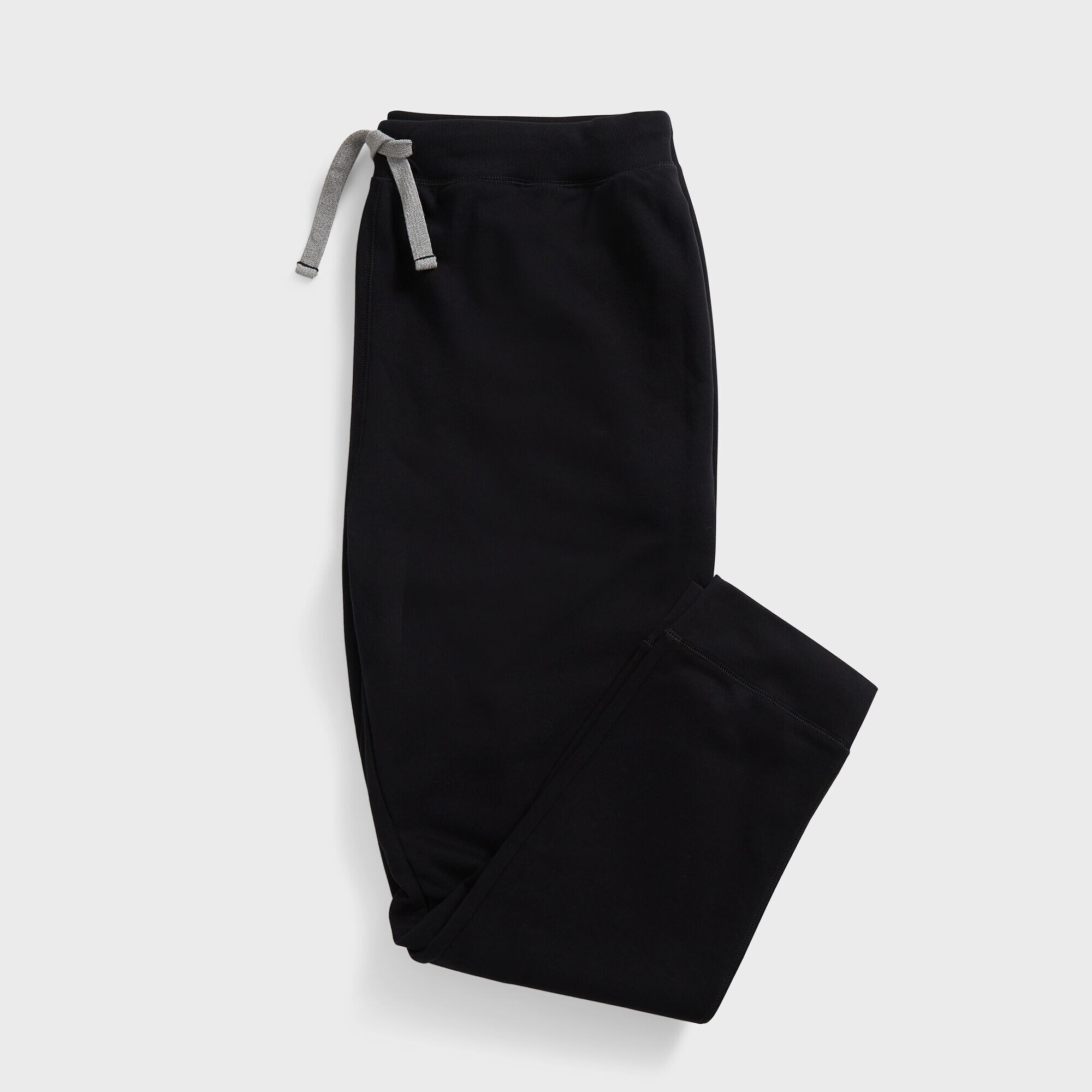 Big & Tall brand icon Fleece Jogger,True Black,large