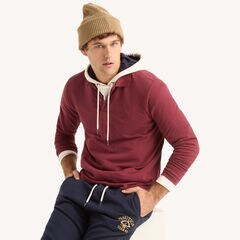Classic Fit Long-Sleeve Polo,Faded Orange,large