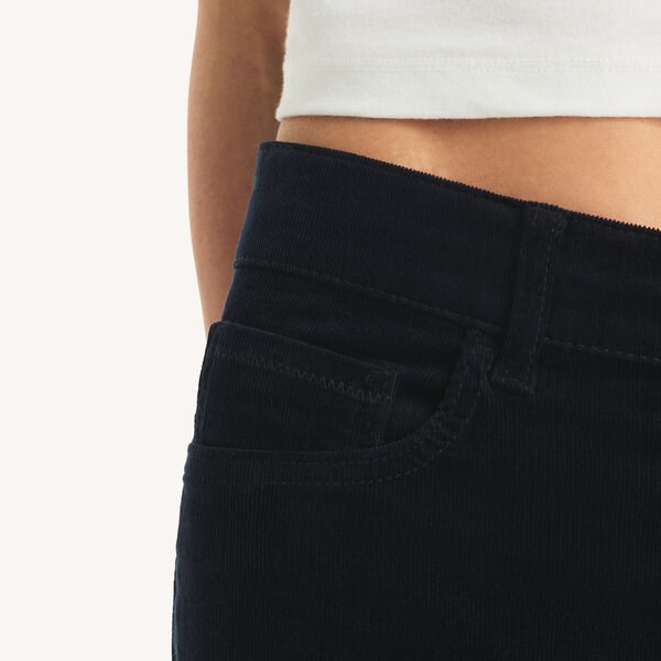 Straight Leg Corduroy Pant