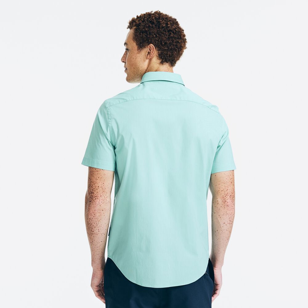 NAVTECH SHORT-SLEEVE SHIRT,Wave Green,large