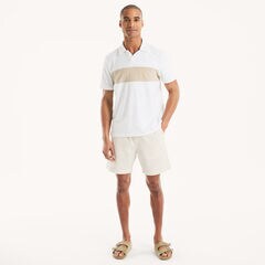 Classic Fit Johnny Collar Terry Polo,Bright White,large