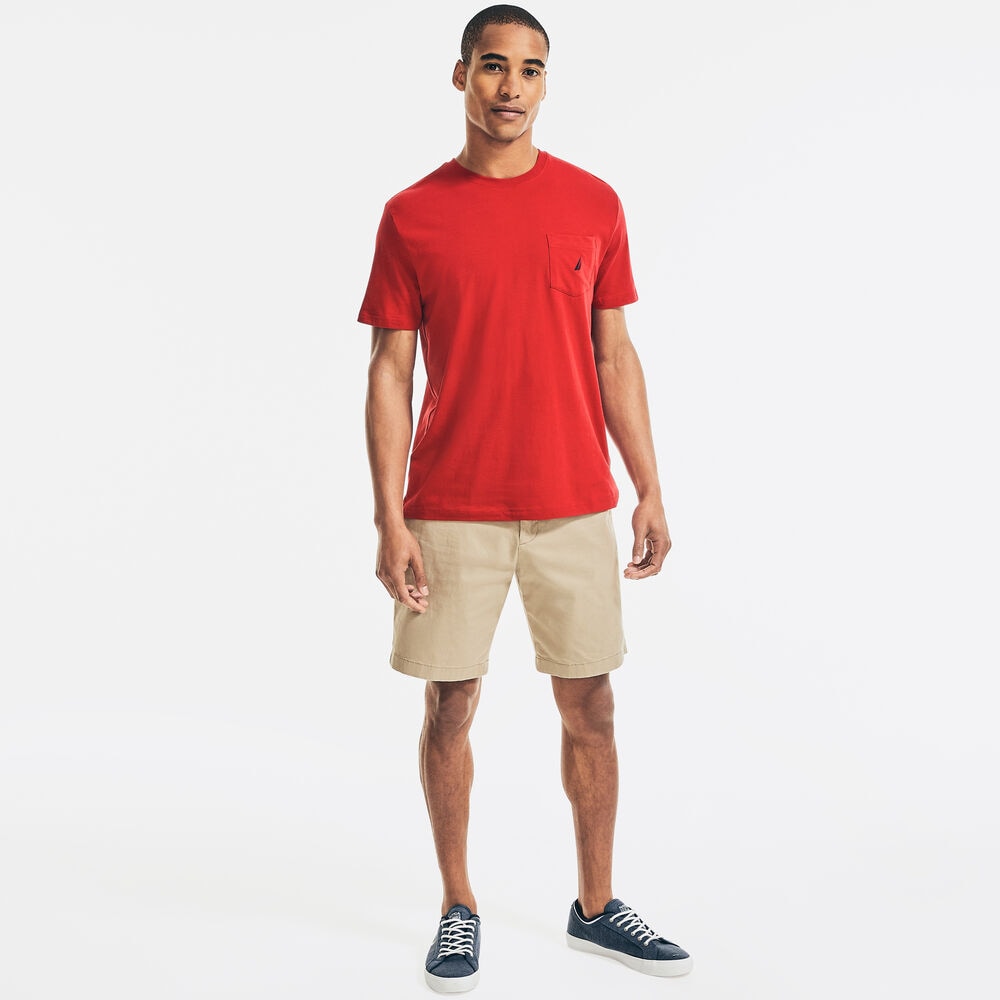 8.5" DECK SHORT,True Khaki,large