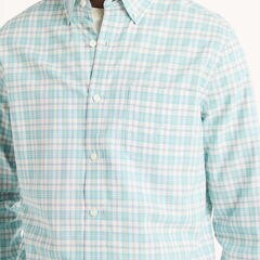 Plaid Shirt,Workshirt Blue,large