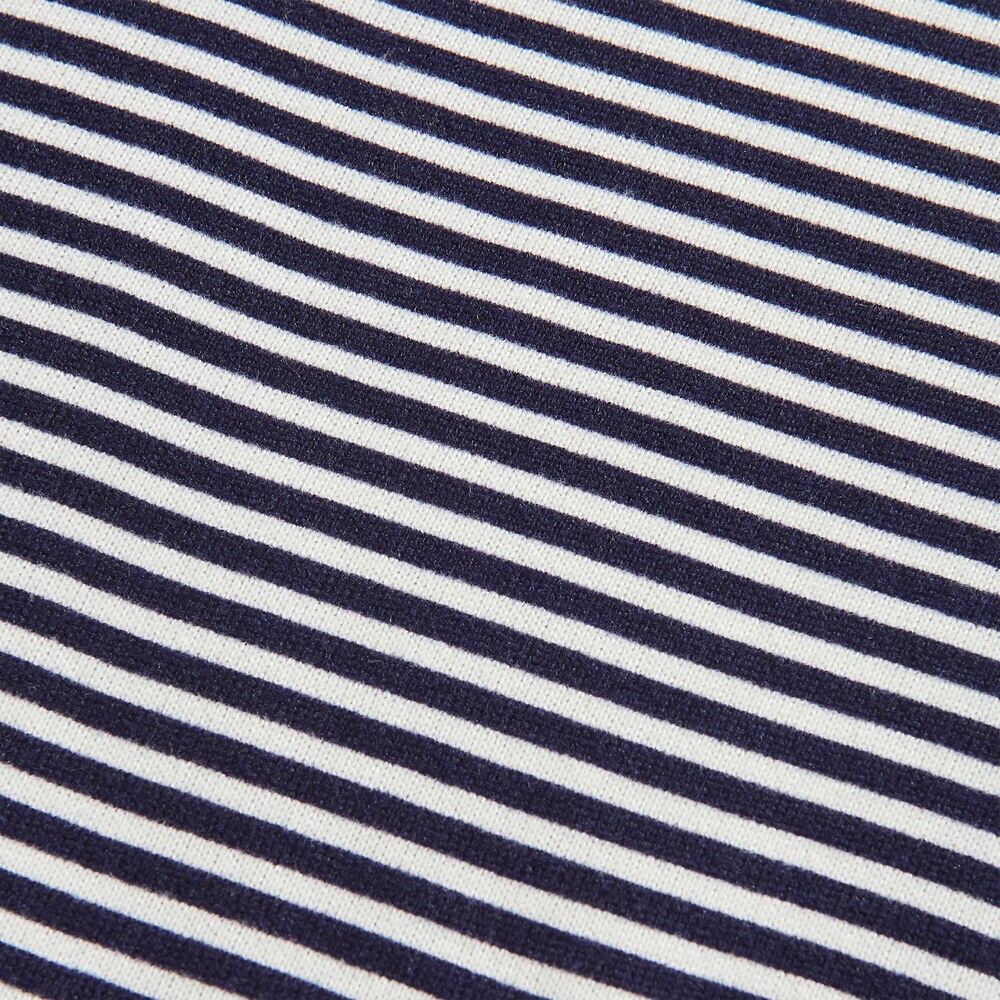 STRIPE COWL NECK LOUNGE TOP ,Windsurf Blue,large