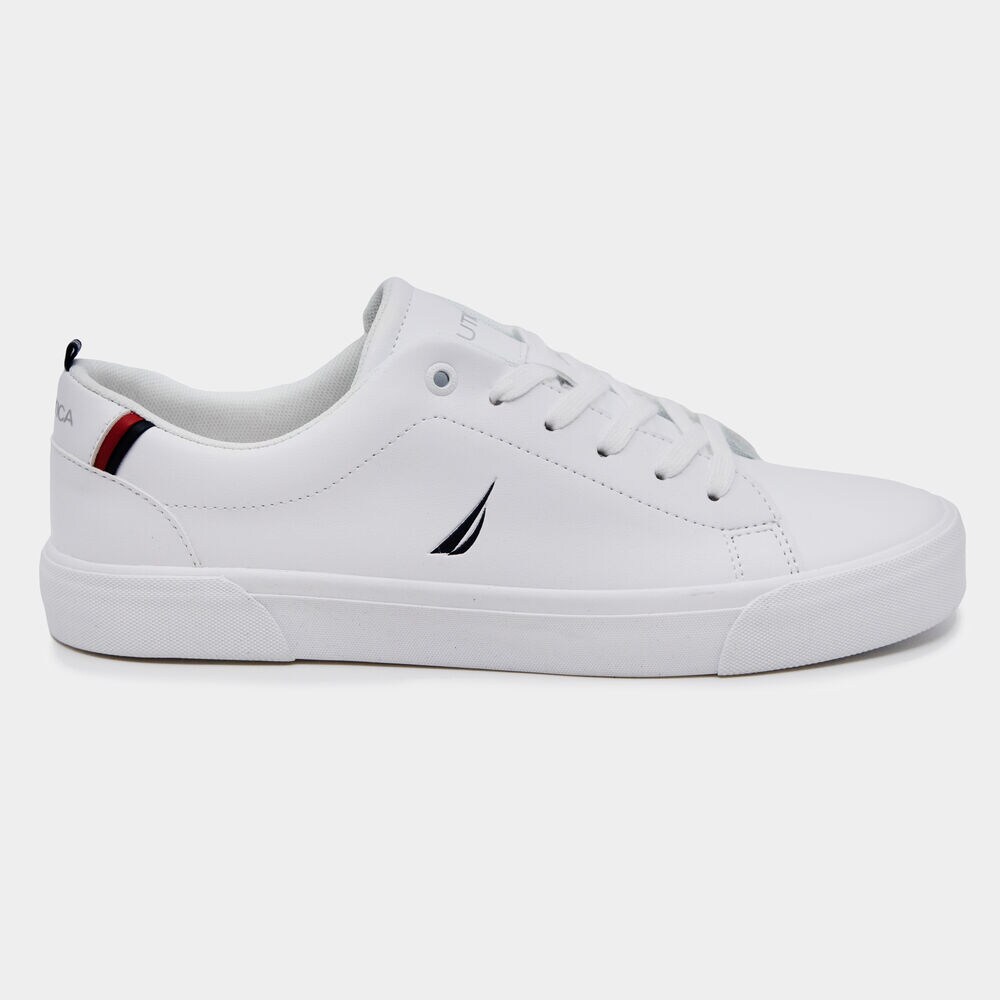 BRAND ICON LOGO SNEAKER,Navy,large