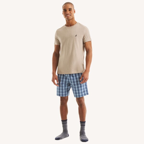 Plaid Woven Sleep Short
