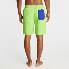 8" DIAGONAL PIECED QUICK-DRY SWIM,Freshlime,large