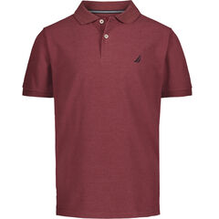BOYS' BRAND ICON POLO (8-20),Flamingo,large