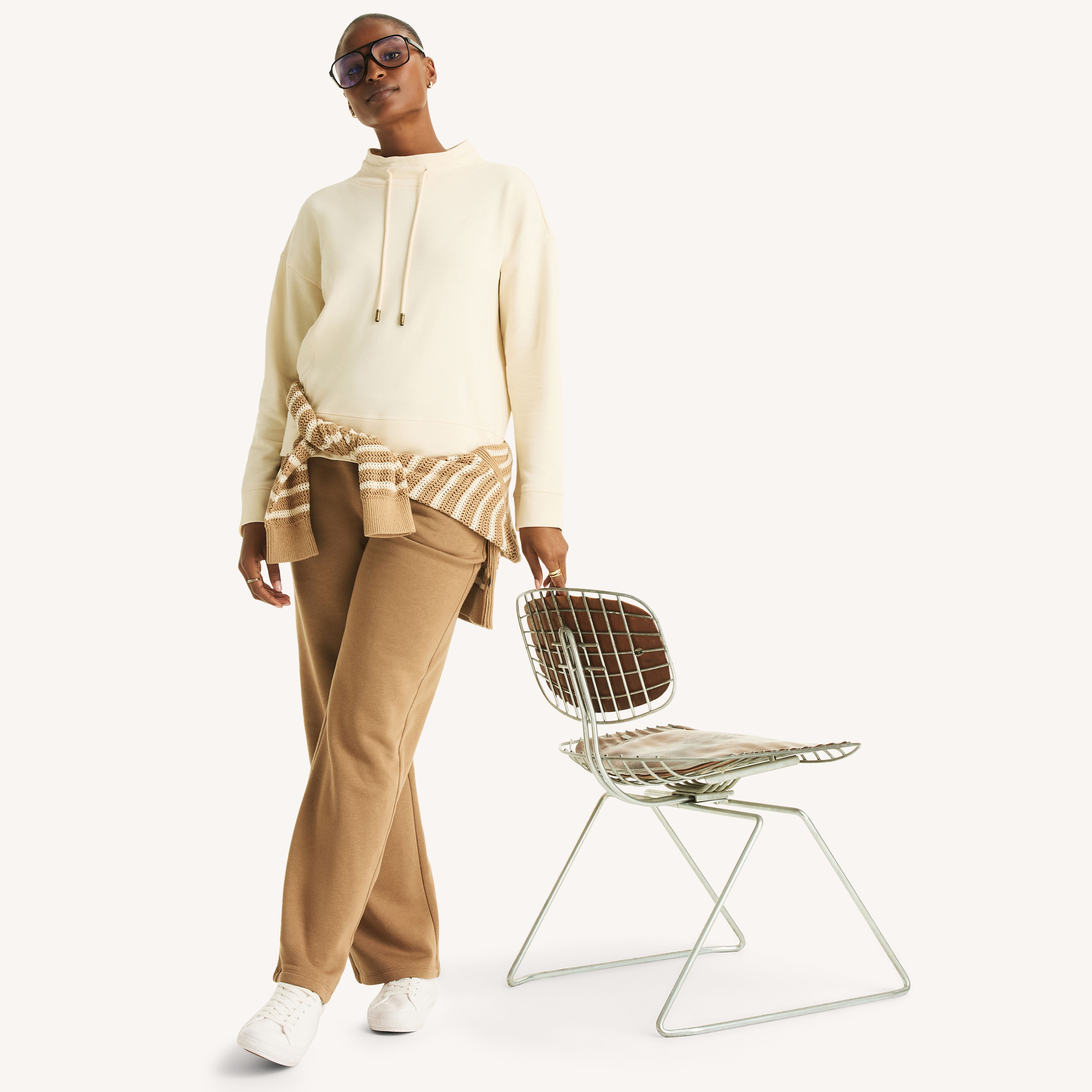 Mock-Neck Sweatshirt | Nautica