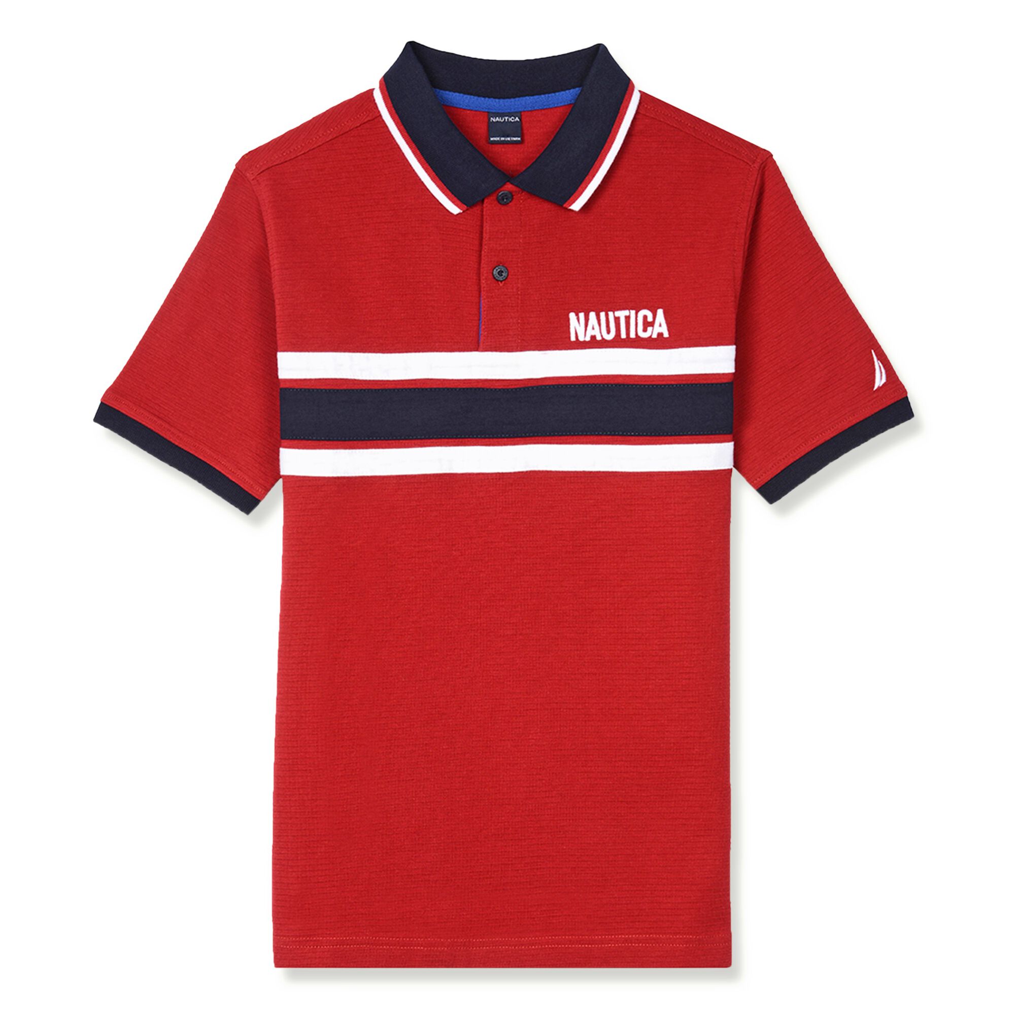 Toddler Boys' Clarence Striped Heritage Polo (2T-4T) Nautica