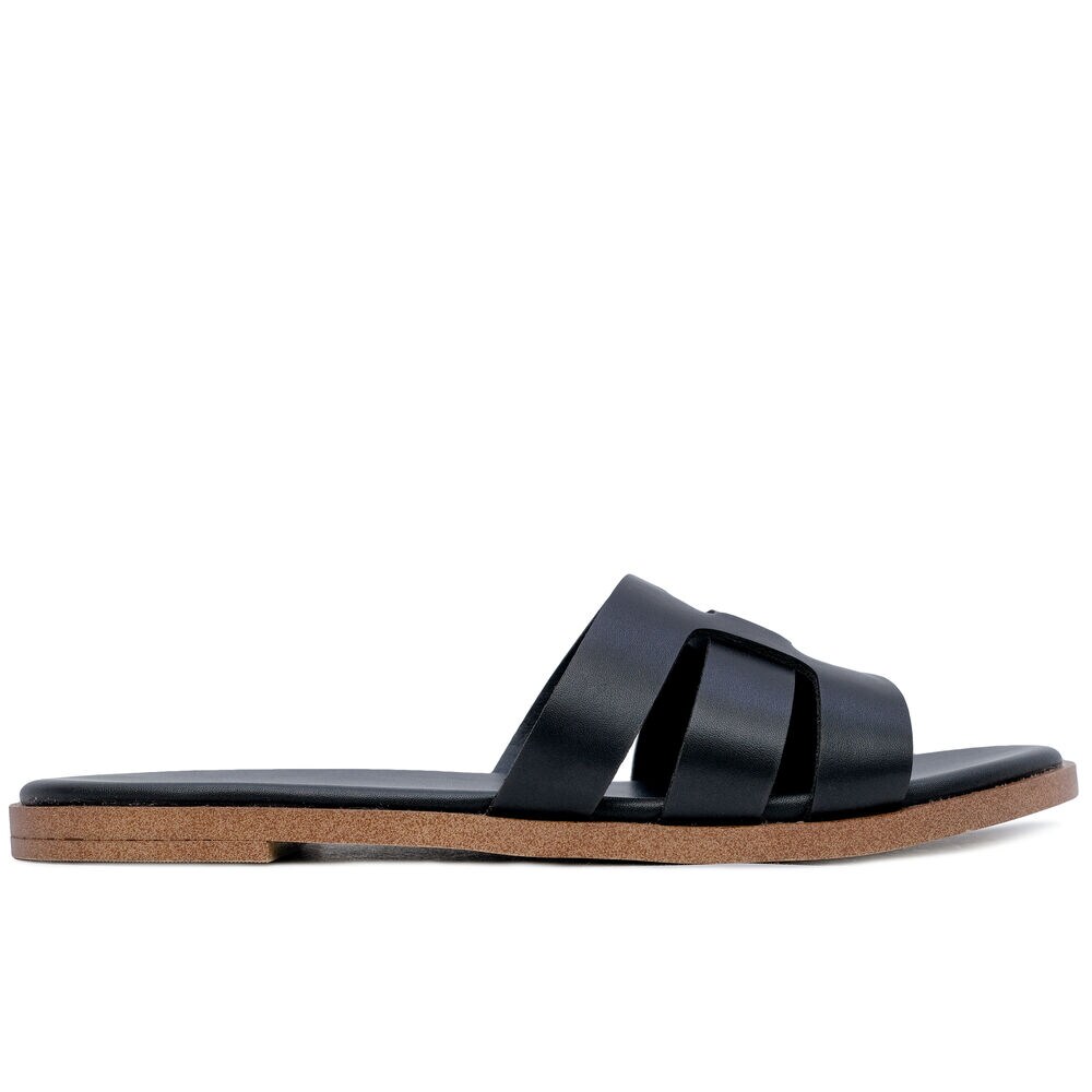 Slip-On Sandal,Black,large
