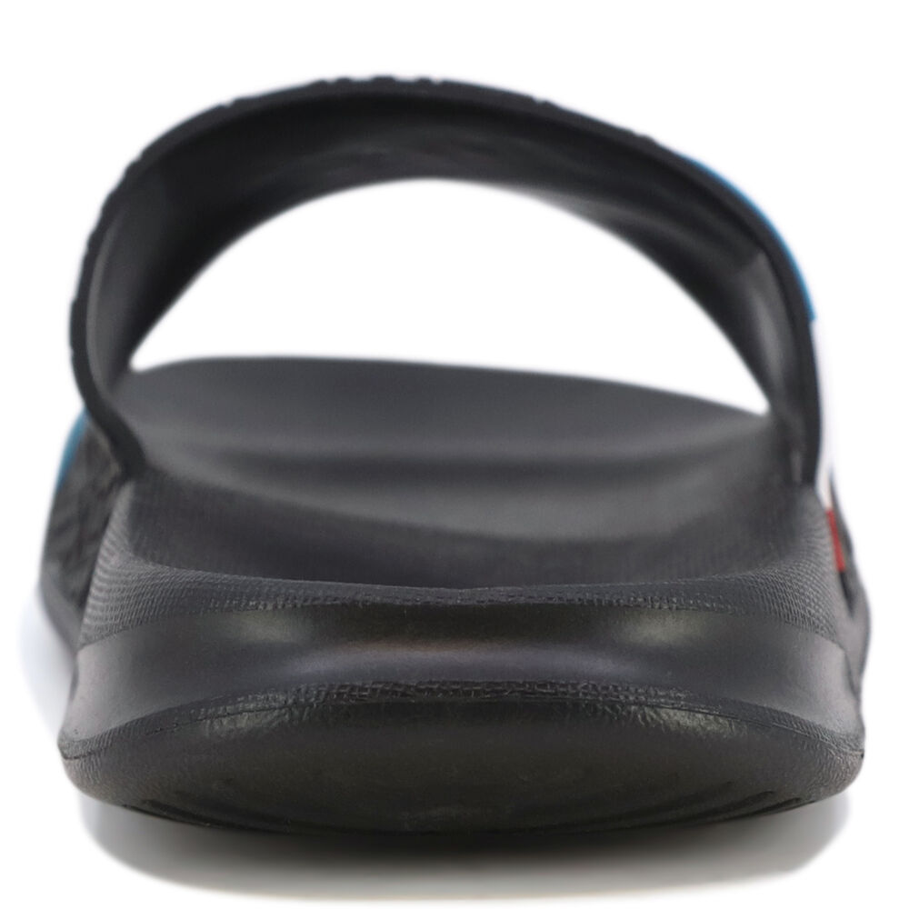 Logo Slide Sandal,Black,large